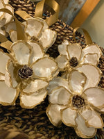 SCENTED MAGNOLIA OYSTER ORNAMENT