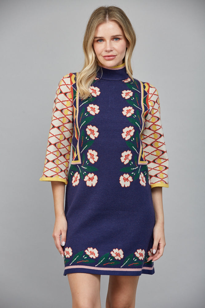 FLEURINE SWEATER DRESS