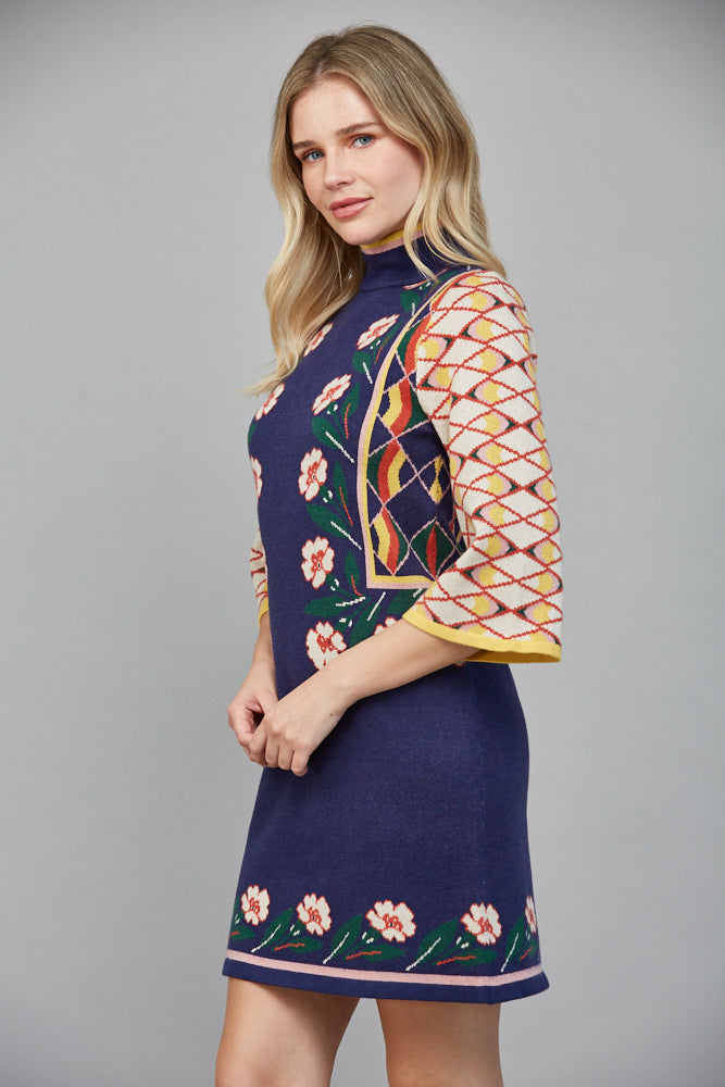 FLEURINE SWEATER DRESS