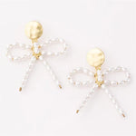 BLAIR PEARL BOW EARRINGS