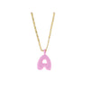 LET MY LETTER SHINE NECKLACES