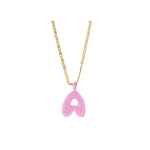 LET MY LETTER SHINE NECKLACES