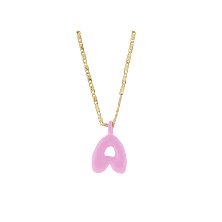 LET MY LETTER SHINE NECKLACES