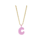LET MY LETTER SHINE NECKLACES