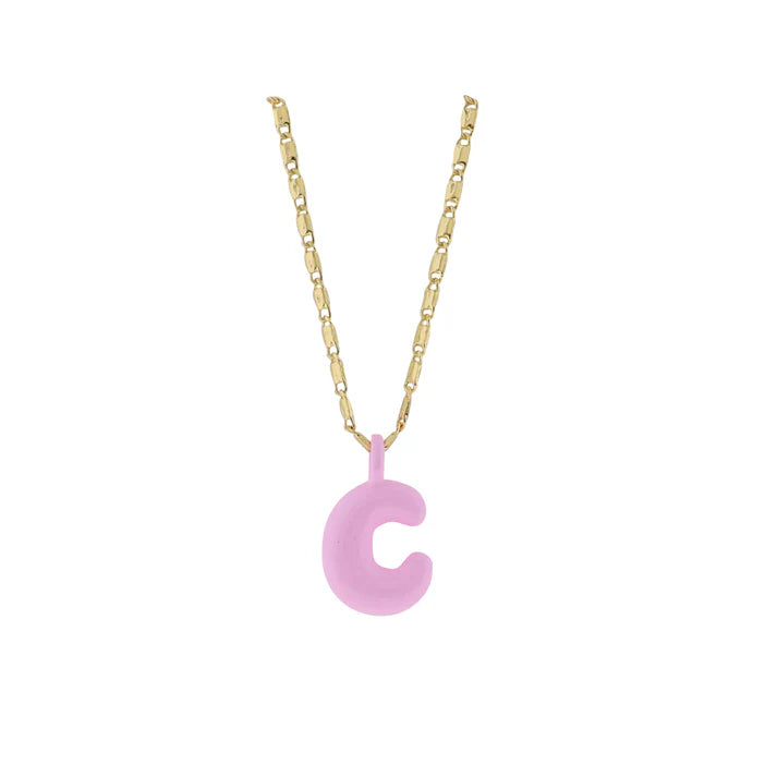 LET MY LETTER SHINE NECKLACES
