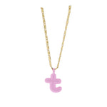 LET MY LETTER SHINE NECKLACES