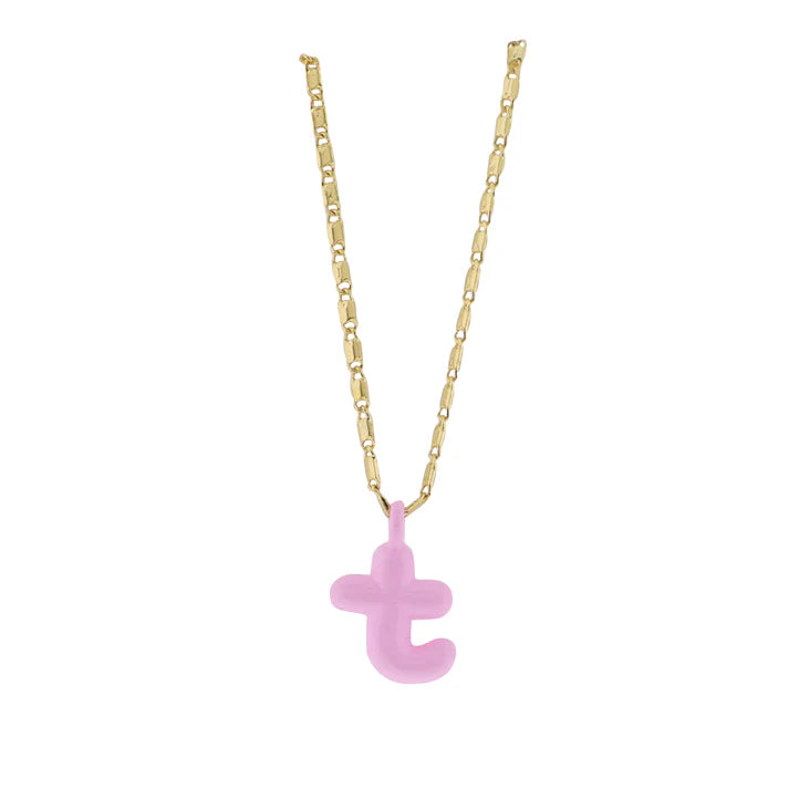 LET MY LETTER SHINE NECKLACES