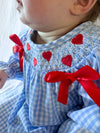 SMOCKED HEART DRESS