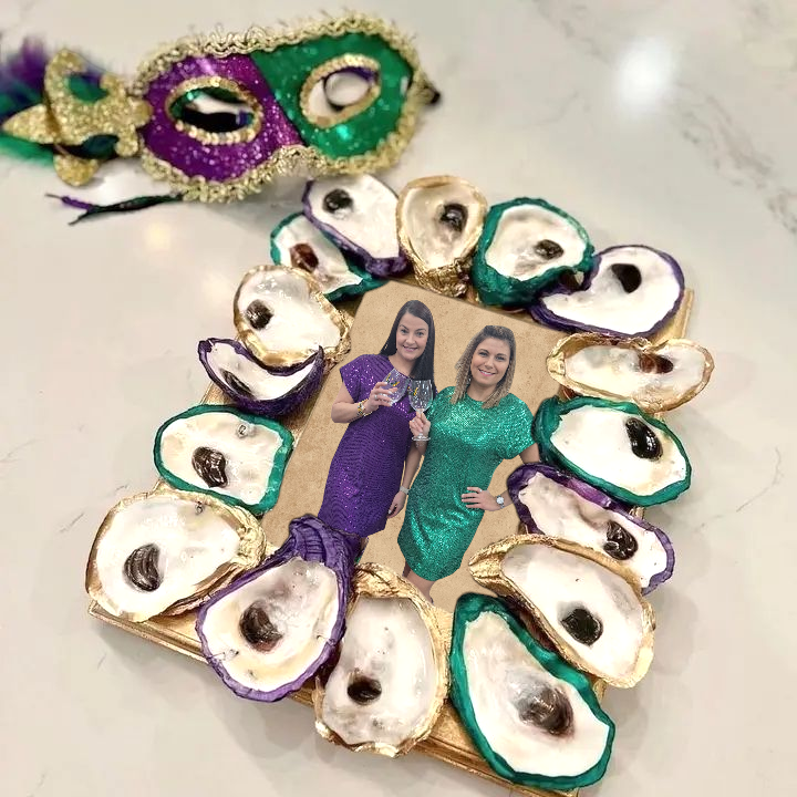 MARDI GRAS OYSTER FRAME SETS