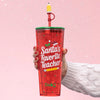 SANTA'S FAVORITE PLASTIC TUMBLER