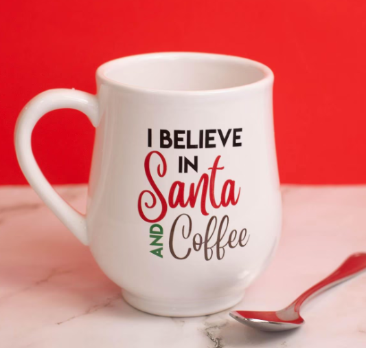 SANTA & COFFEE MUG