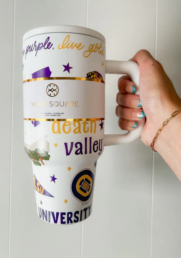 LSU TIGER TO GO 30 OZ TUMBLER