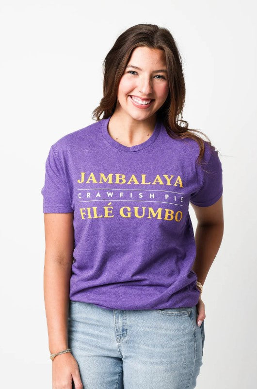 JAMBALAYA CRAWFISH PIE FILE TSHIRT