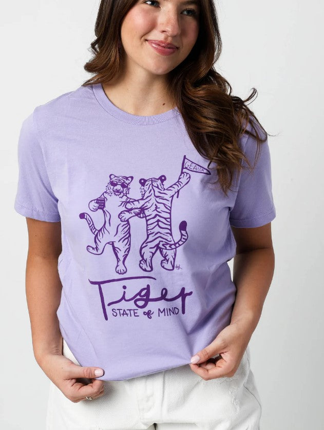 TIGER STATE OF MIND T SHIRT