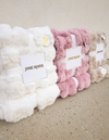 FAUX FUR THROW BLANKET