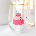 BIRTHDAY STEMLESS  WINE GLASS