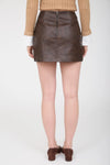 HATLEY LEATHER SKIRT