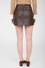 HATLEY LEATHER SKIRT