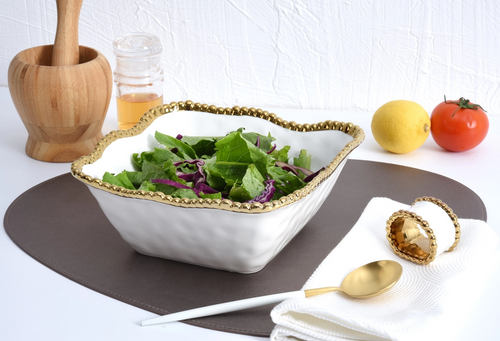 MEDIUM SQUARE SALAD BOWL
