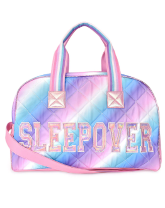 SLEEPOVER OMBRE QUILTED DUFFLE BAG