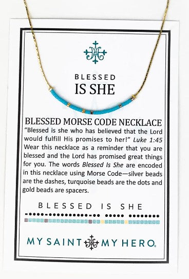 BLESSED IS SHE NECKLACE