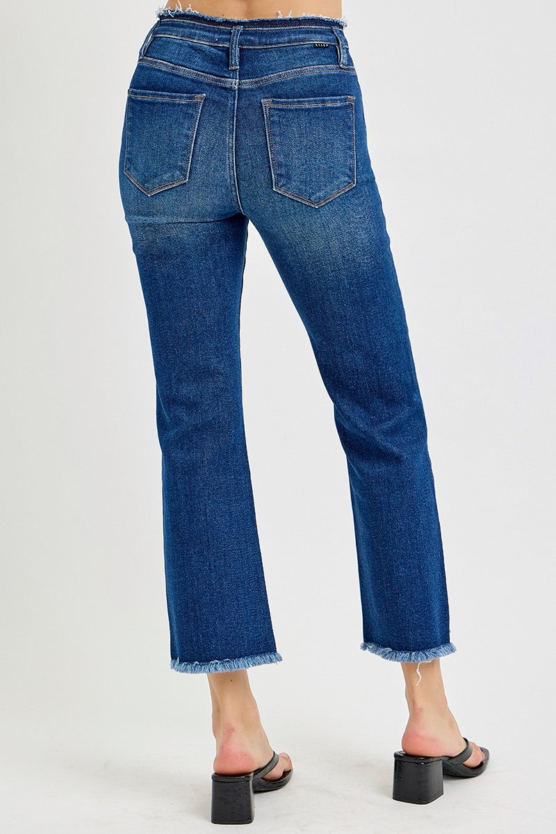 RENE HIGH RISE CROP FLARE RISEN 

JEANS