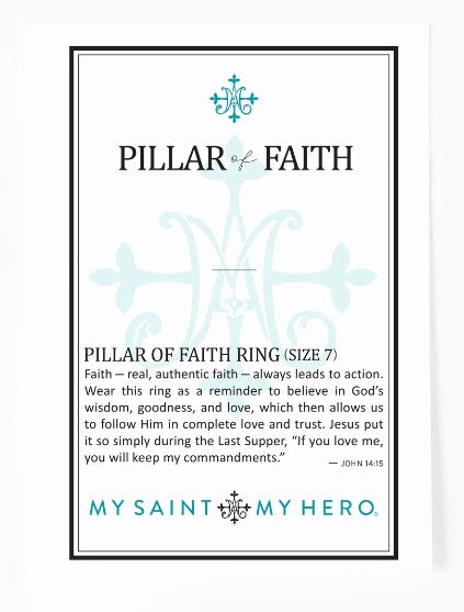 PILLAR OF FAITH RING