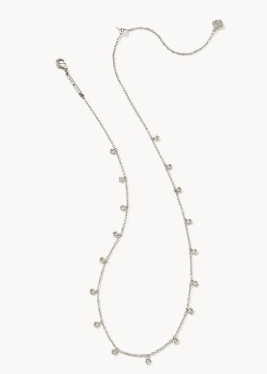 AMELIA CHAIN SILVER NECKLACE