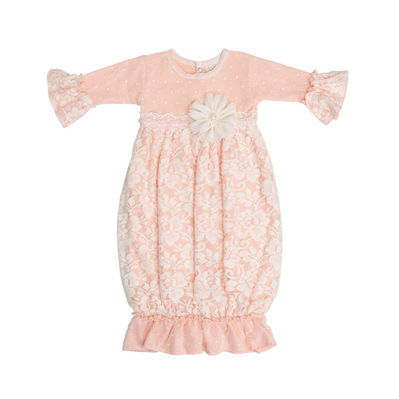 AVERY GRACE GOWN 0-3MTH