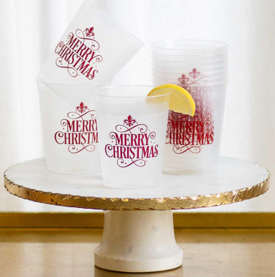 MERRY CHRISTMAS PARTY CUPS