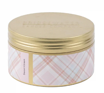 SWEET GRACE 3 WICK TIN CANDLE