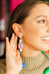NUTCRACKER ACRYLIC EARRINGS
