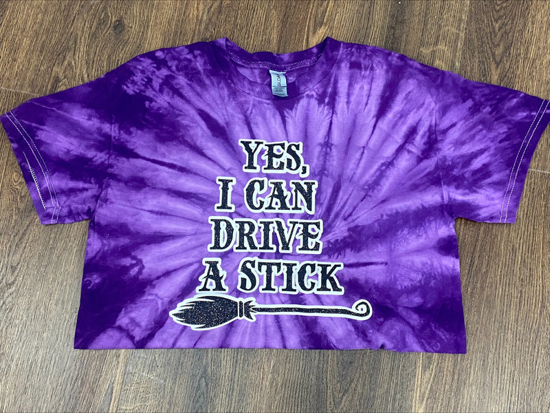 YES, I CAN DRIVE A STICK TEE