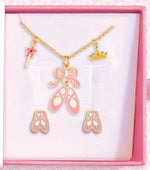 BALLET NECKLACE & EARRING GIFT SET