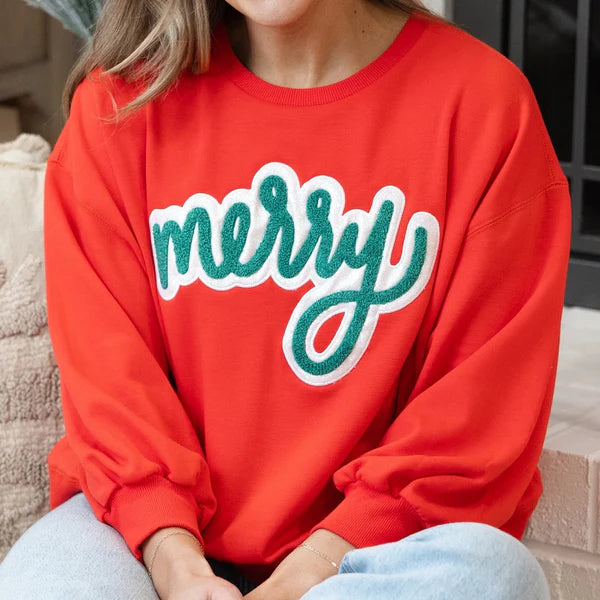 MILEY MERRY SWEATSHIRT