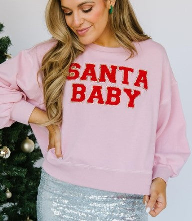 SANTA BABY SWEATER