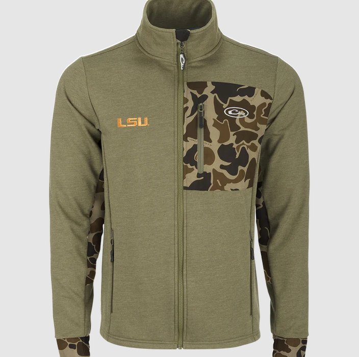 LSU HYBRID WINDPROOF KHAKI JACKET