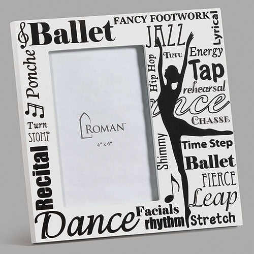 DANCE FRAME WITH ICONS & WORDS