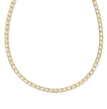 BELLA GOLD TENNIS NECKLACE