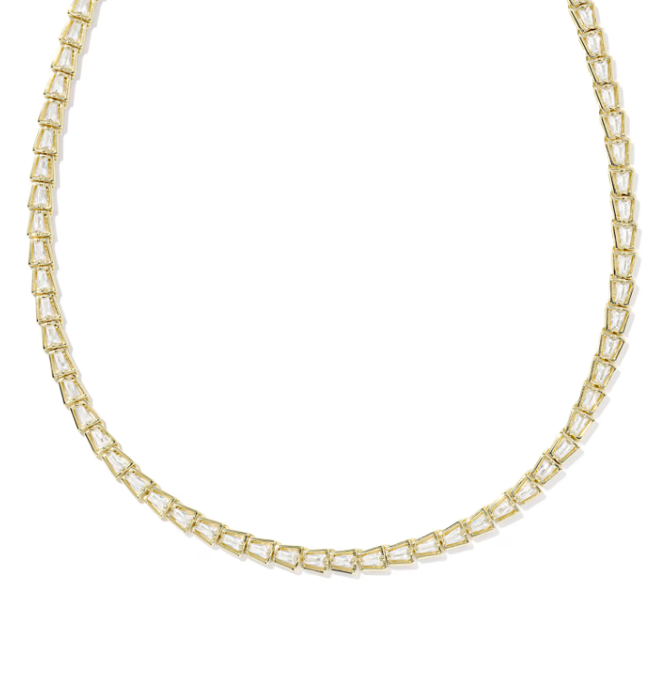 BELLA GOLD TENNIS NECKLACE