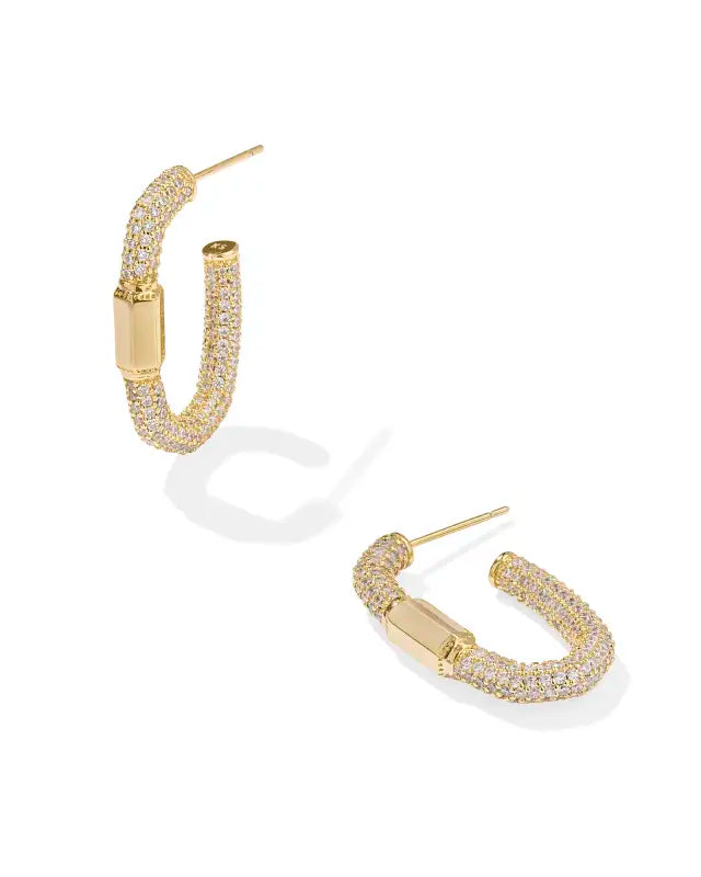 EMERY GOLD HOOPS