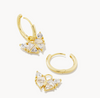 BLAIR BUTTERFLY HUGGIE EARRING- GOLD