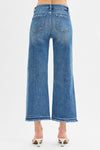 HART MID RISE CROP WIDE RISEN JEANS