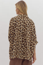 WHITNEY CHEETAH BLOUSE