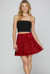 EVE SEQUIN SKIRT