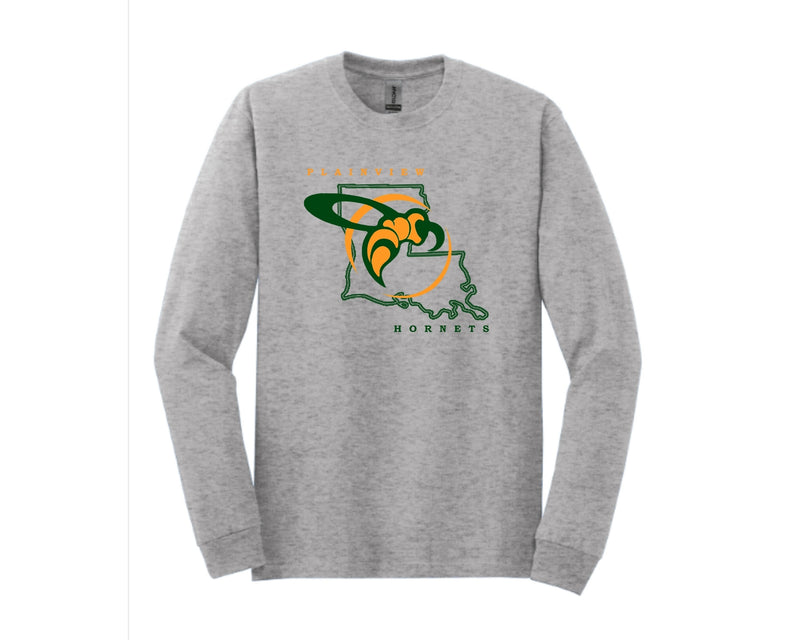 GRAY L/S SHIRT