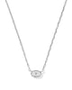 MINI ELISA LUXE SILVER NECKLACE | KS