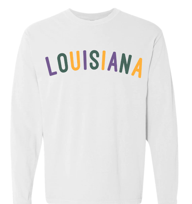 LOUISIANA HOMETOWN L/S TEE