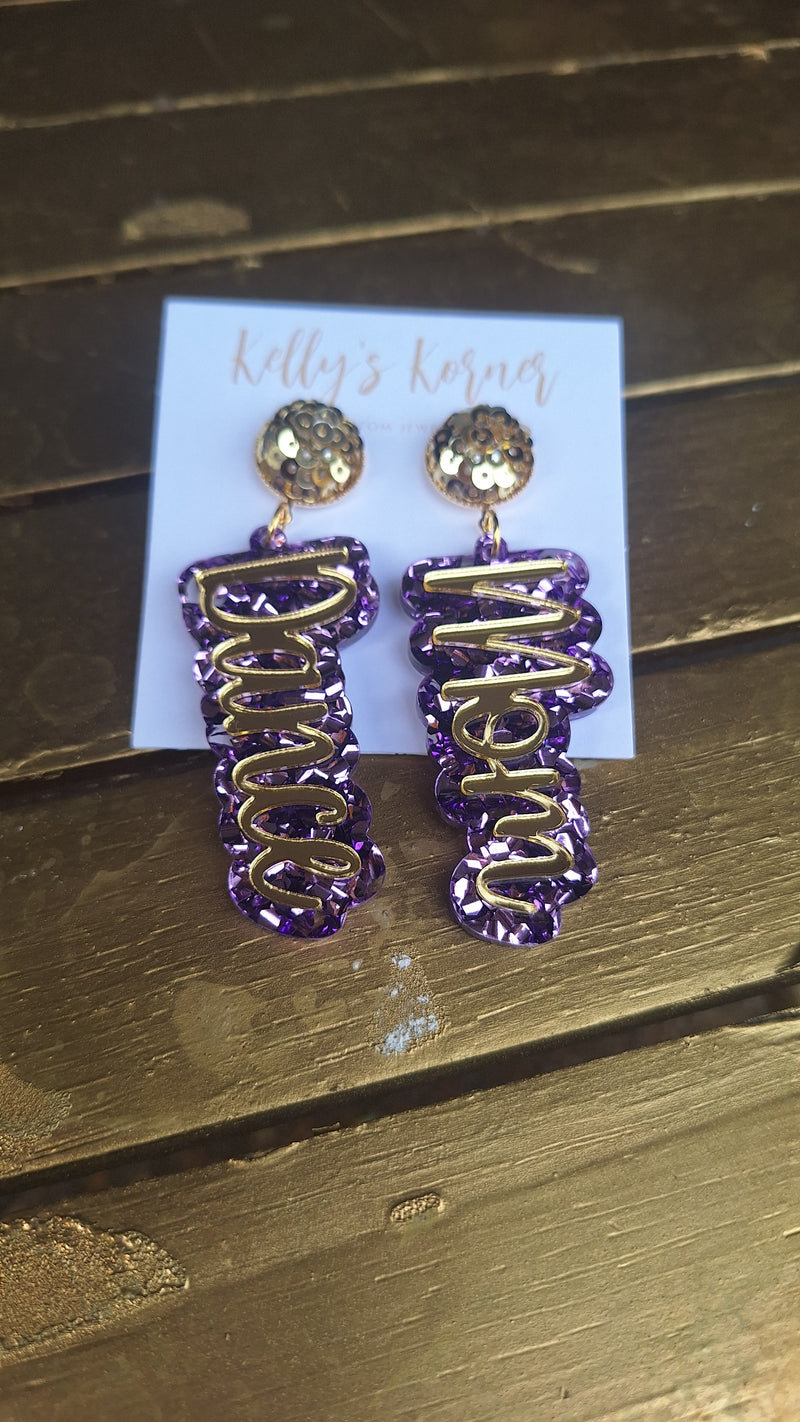 DANCE MOM EARRINGS