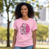WARRIORS PINK OUT FOOTBALL TEE